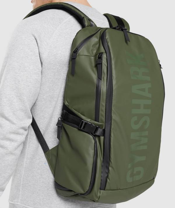 Panske Batohy Gymshark X-Series 0.3 Čierne Zelene | CR3401756